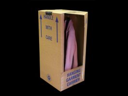 Cardboard Wardrobe